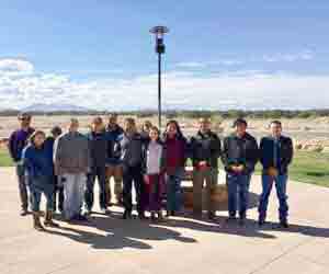 Photo  of people attending the Navajo Nation remote sensing and drought workshop.