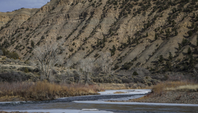 Low snowpack_Colorado River